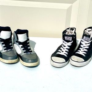 2 Pair Ladies Dance Shoes Size 8